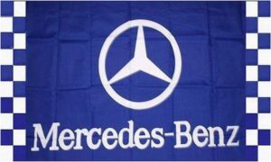 Mercedes-Benz Blue Racing Flag