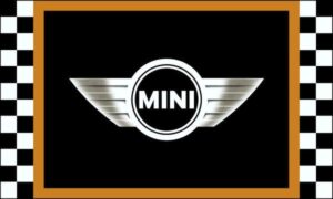 Mini Cooper Racing Flag