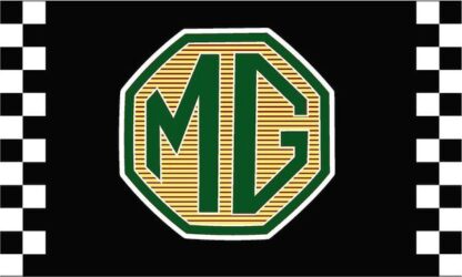 MG Green Racing Flag