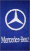 Mercedes-Benz Blue Vertical Flag 5x3 FT