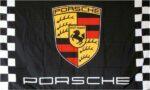 Porsche Checkered Flag 3x5 FT