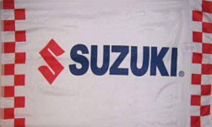 Suzuki White Checkered Flag
