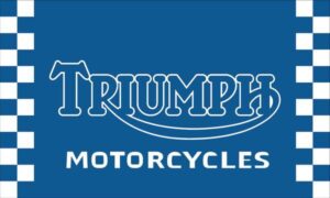 Triumph Motorcycles Racing Flag