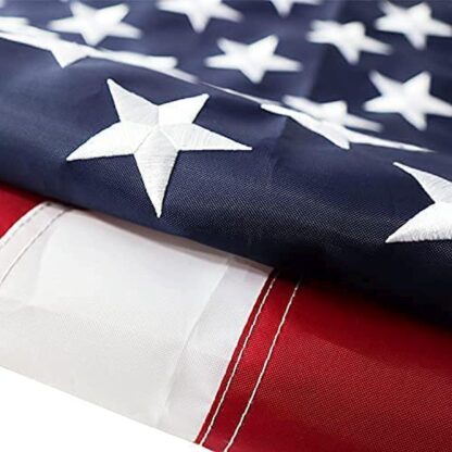American USA Nylon Embroidered Flag
