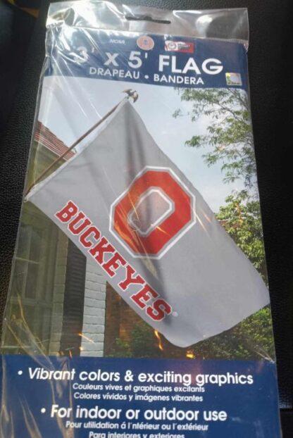 Ohio State Buckeyes Flag