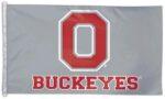 Ohio State Buckeyes Flag D-Rings 3x5 FT