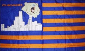 Chicago Bears Pride Flag