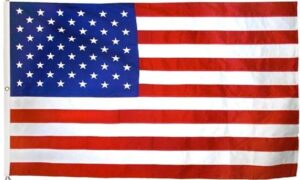 American USA Flag Dupont SolarMax Nylon Embroidered