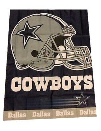 Dallas Cowboys Helmet Banner Flag