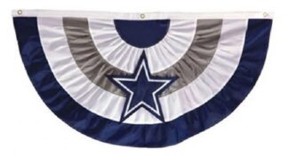 Dallas Cowboys Team Bunting Flag 51x27 Inch