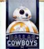 Dallas Cowboys Star Wars BB-8 Banner Flag 28x40 In