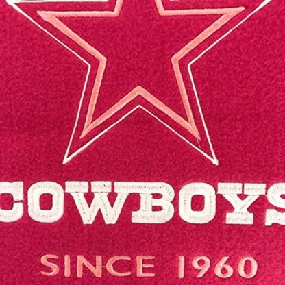 Dallas Cowboys America's Team Pink For Her Vertical House Banner