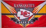 Kansas City Chiefs Arrowhead Logo Flag 3×5 FT