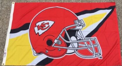 Kansas City Chiefs Helmet Flag 3×5 FT