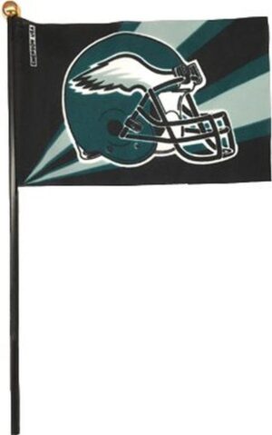 Philadelphia Eagles Helmet Flag 4x6 Inch