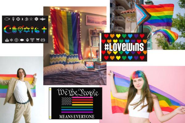 Rainbow Pride Flags 2X3 Foot