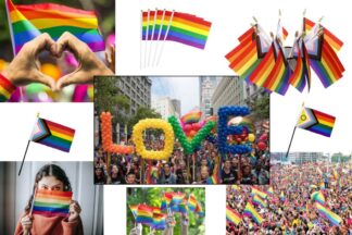 Rainbow Pride Flags 4x6in