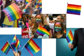 Rainbow Pride Flags 6x9in