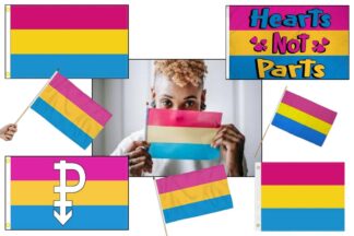 Rainbow Pride Pansexual Flags
