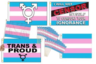 Rainbow Pride Transgender Flags