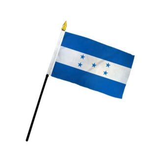 Honduras Flag 4x6 Inch On A Stick