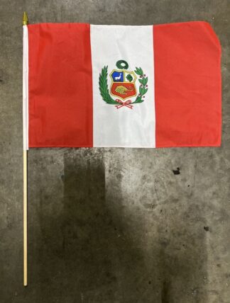 Peru Flag 12x18 In