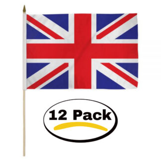 United Kingdom British Flag 12 Pack