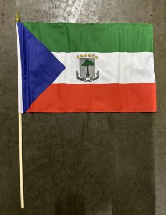 Equatorial Guinea Flag 12x18 Inch