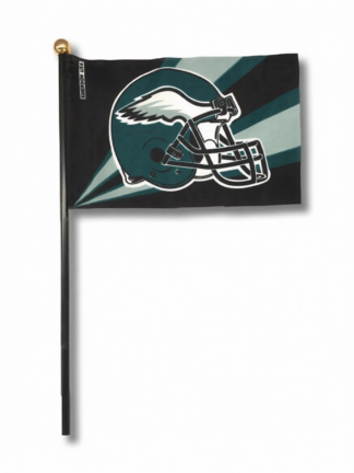 Philadelphia Eagles Helmet Stick Flag 4x6 Inch