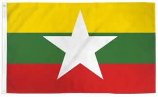 Myanmar Flag 3x5 FT