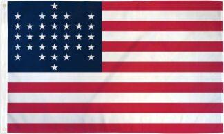 Fort Sumter Garrison American Flag 33 Stars 1861