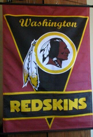 Washington Redskins Scroll Banner Flag