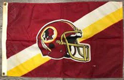 Washington Redskins Helmet Nylon Flag