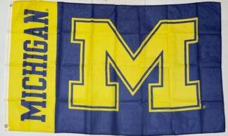 Michigan Wolverines Flag 3x5FT