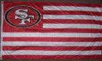 San Francisco 49ers Nation Striped Flag 3x5 Ft