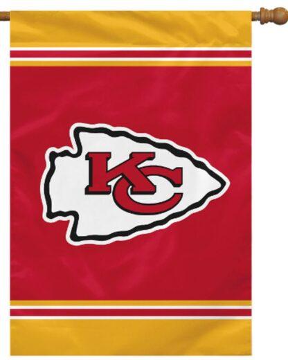 Kansas City Chiefs One-Sided Vertical Banner 28x40 In