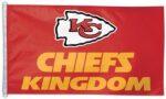 Kansas City Chiefs Kingdom D-Rings Flag 3×5 FT