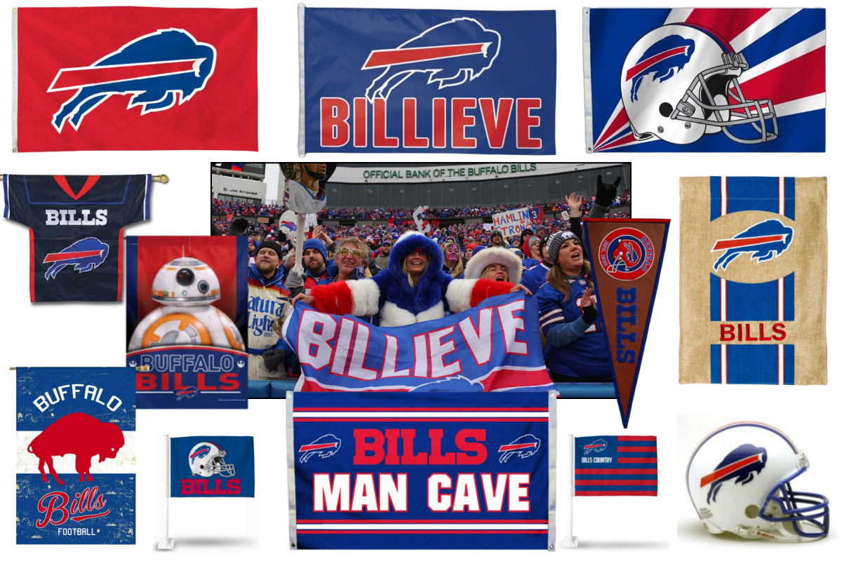 Buffalo Bills Flags, banners and other fan favorites