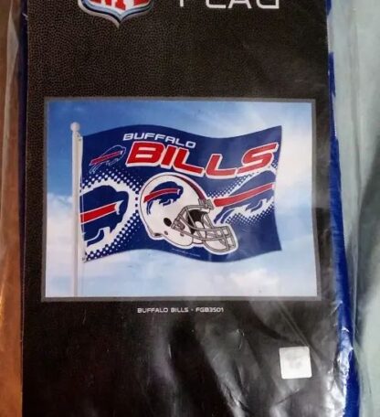 Buffalo Bills Helmet Logo Flag 3x5 Ft