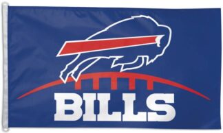 Buffalo Bills Football Flag D-Rings 3x5 Ft