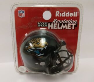 Jacksonville Jaguars Riddell Pocket Size Revolution Helmet Black