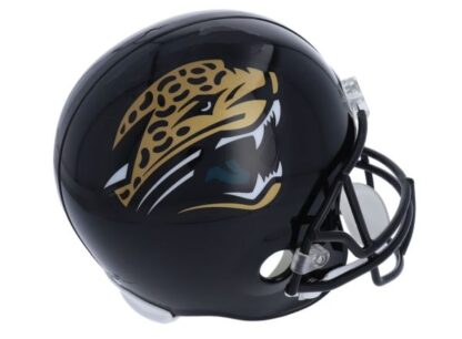 Jacksonville Jaguars Riddell Mini Throwback Helmet 1995-2012 Black 6.5×5 In