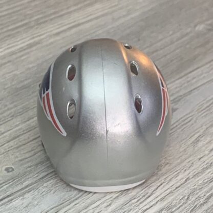 New England Patriots Riddell Pocket Size Helmet Silver