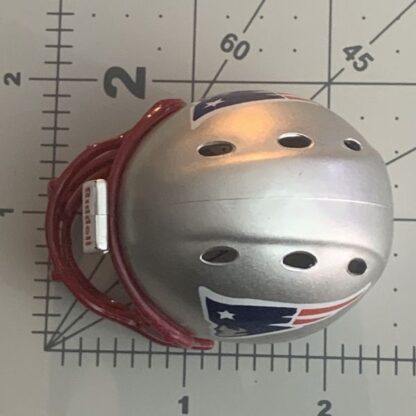 New England Patriots Riddell Pocket Size Helmet Silver 2x2.25 In
