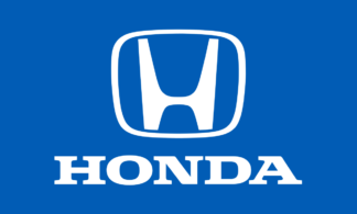 Honda Blue Flag 3x5 Ft Double-Sided