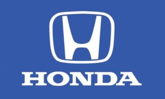 Honda Blue Flag 3x5 Ft Double-Sided