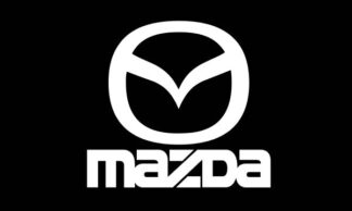 Mazda Black Flag Double Sided