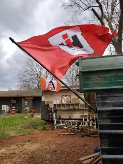 International Harvester Red Flag