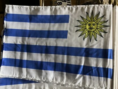 Uruguay Stick Flag 12x18 Inch