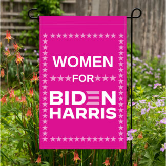 Women For Biden Harris Garden Flag 12X18 In